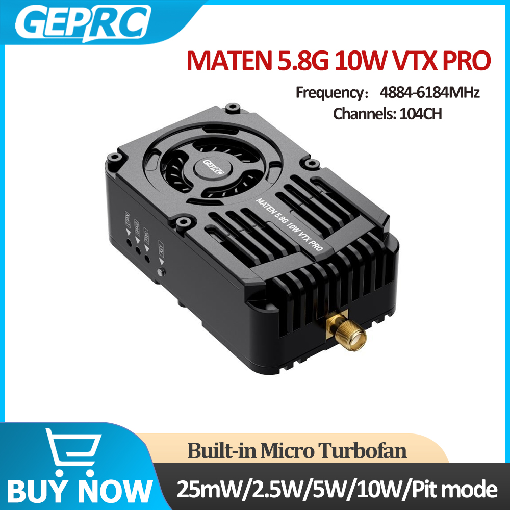 Drone Racing Vtx - GEPRC MATEN 5.8G 10W VTX PRO