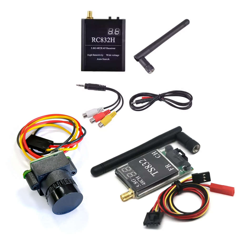 Drone Racing Motor - Ricevitore TS832 + RC832 + Telecamera