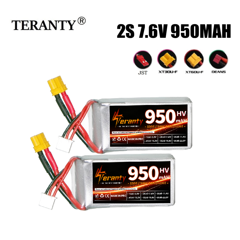 Drone Racing Charger - Batteria LiPo Teranty 2S HV 7.6V