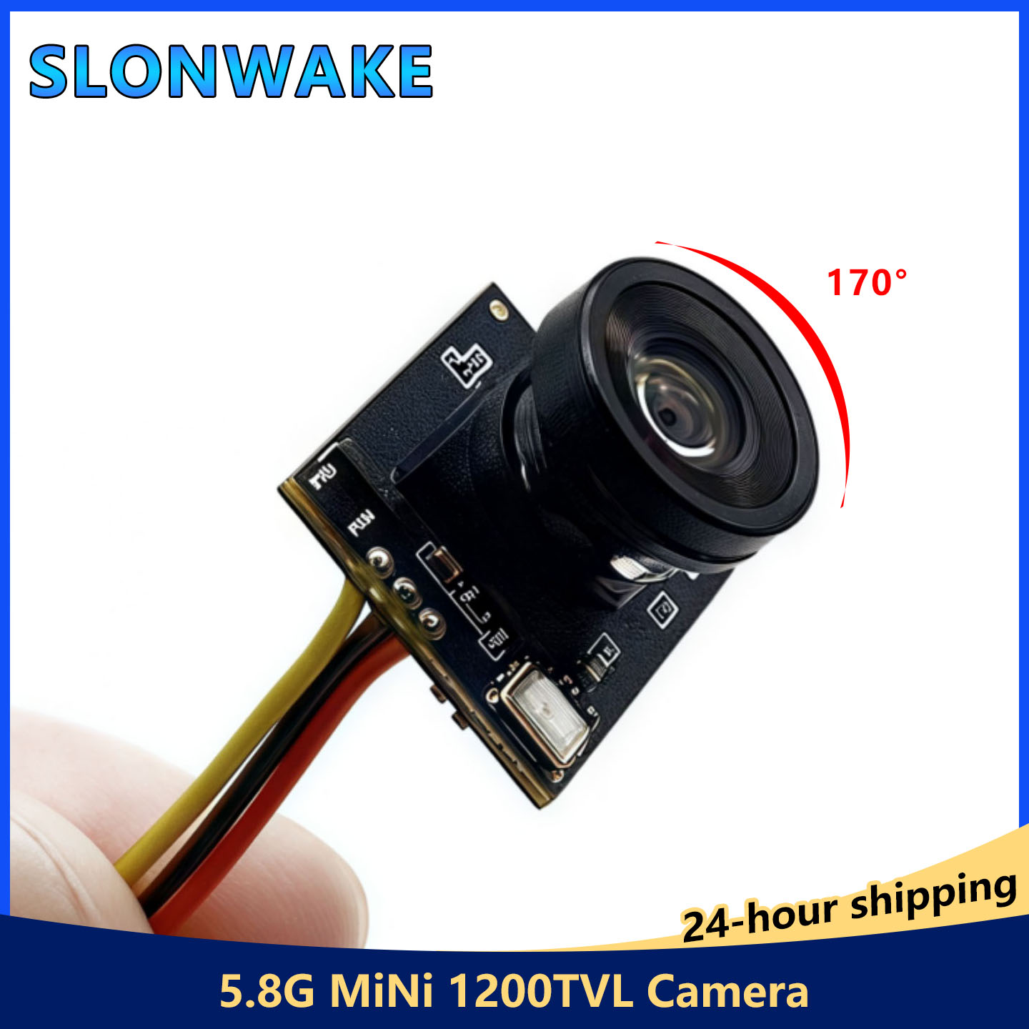 Drone Racing Camera - Telecamera FPV SLONWAKE Ultra Mini 5.8G
