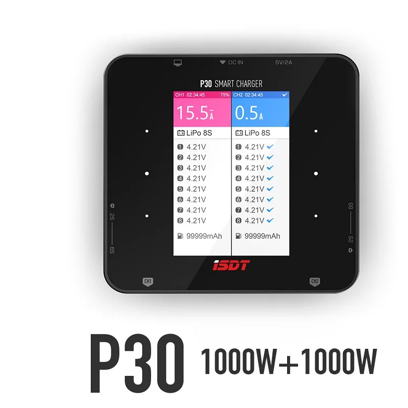 Caricabatterie ISDT P30 a dopp - Drone Racing Charger recensione e prezzo