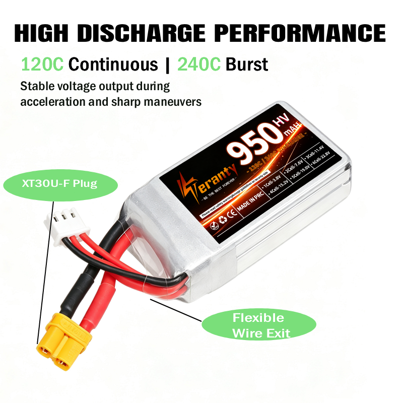 Batteria LiPo Teranty 2S HV 7. - Drone Racing Charger recensione e prezzo
